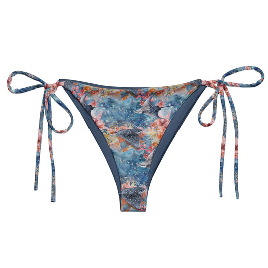 Salinity Swimwear Spotted Eagle Ray Eco String Bikini Bottom Bikini Bottom