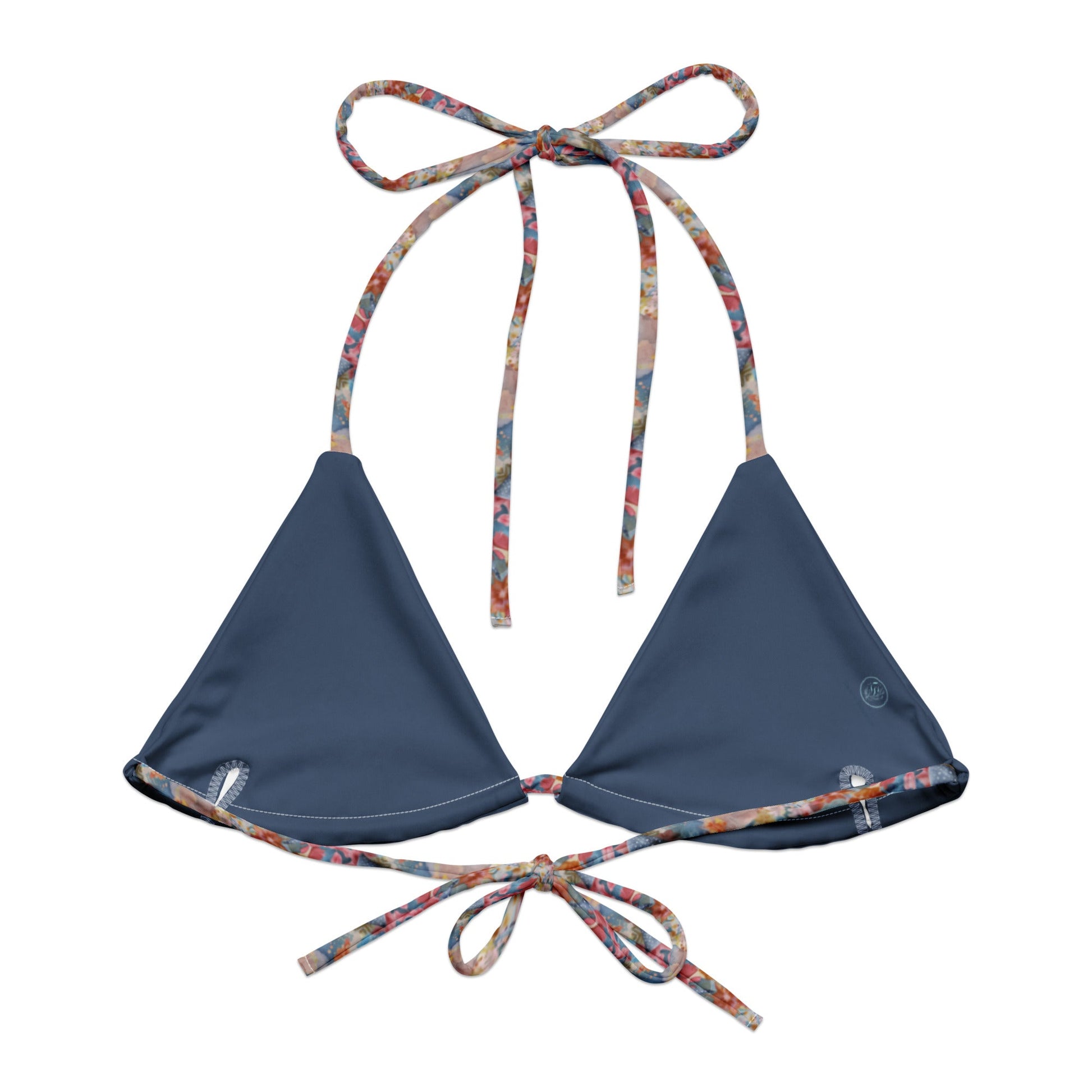 Salinity Swimwear Spotted Eagle Ray Eco String Bikini Top Bikini Top