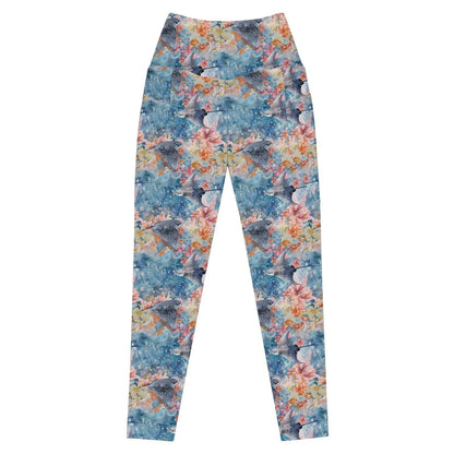 Spotted Eagle Ray Eco Swim Leggings With Pockets - Salinity Swimwear
