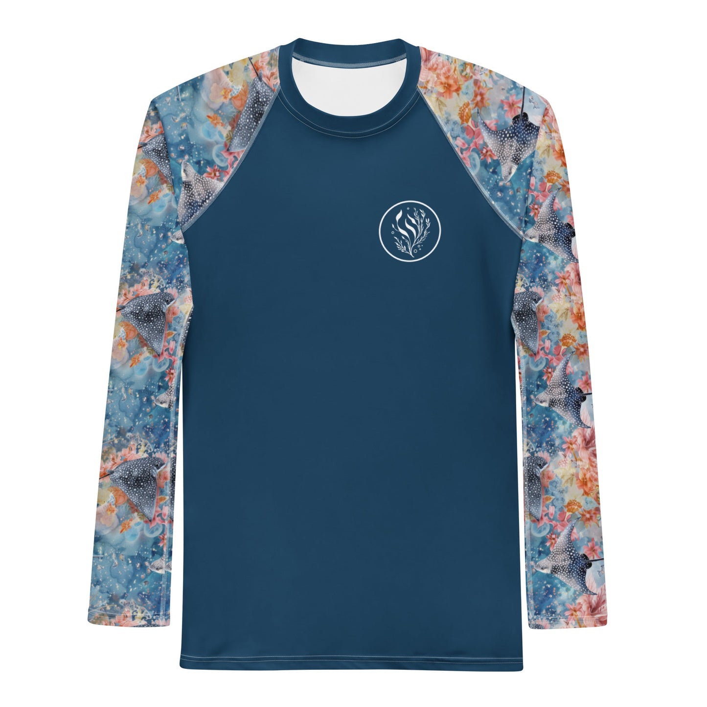 Spotted Eagle Ray Men's Rash Guard - Salinity Swimwear