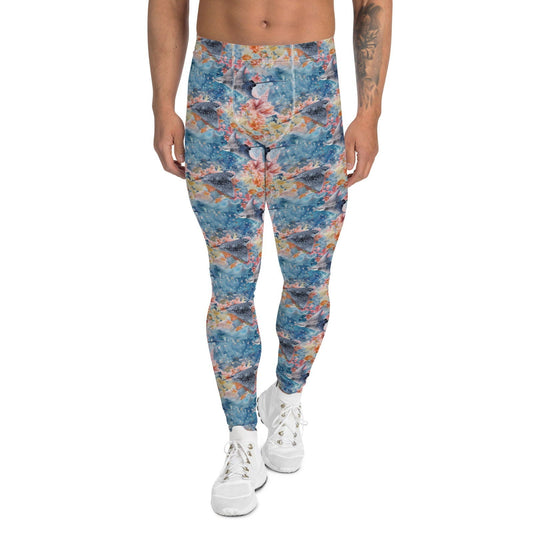 Salinity Swimwear Spotted Eagle Ray Men's Swim Leggings Leggings