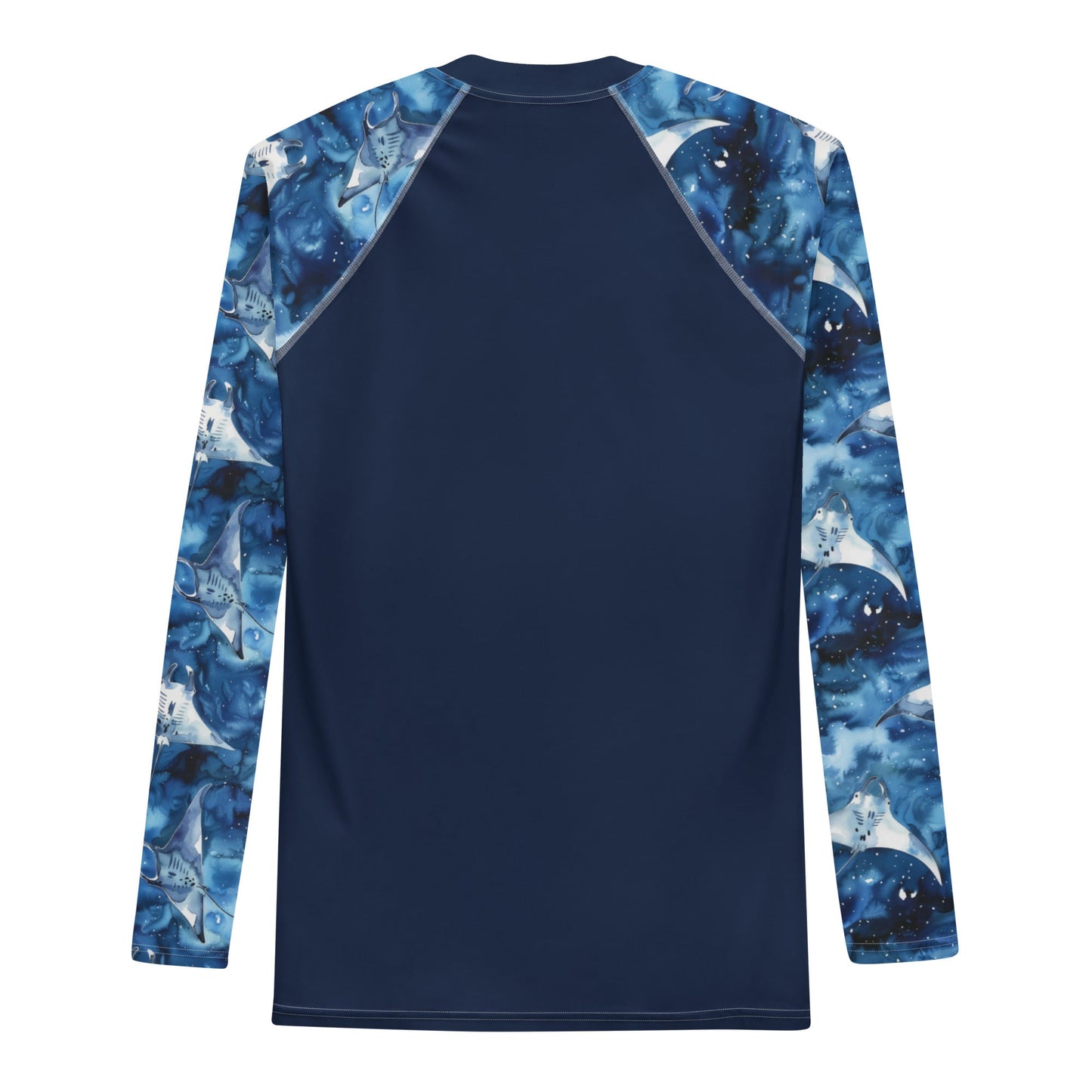 Starry Manta Ray Men's Rash Guard - Salinity Swimwear