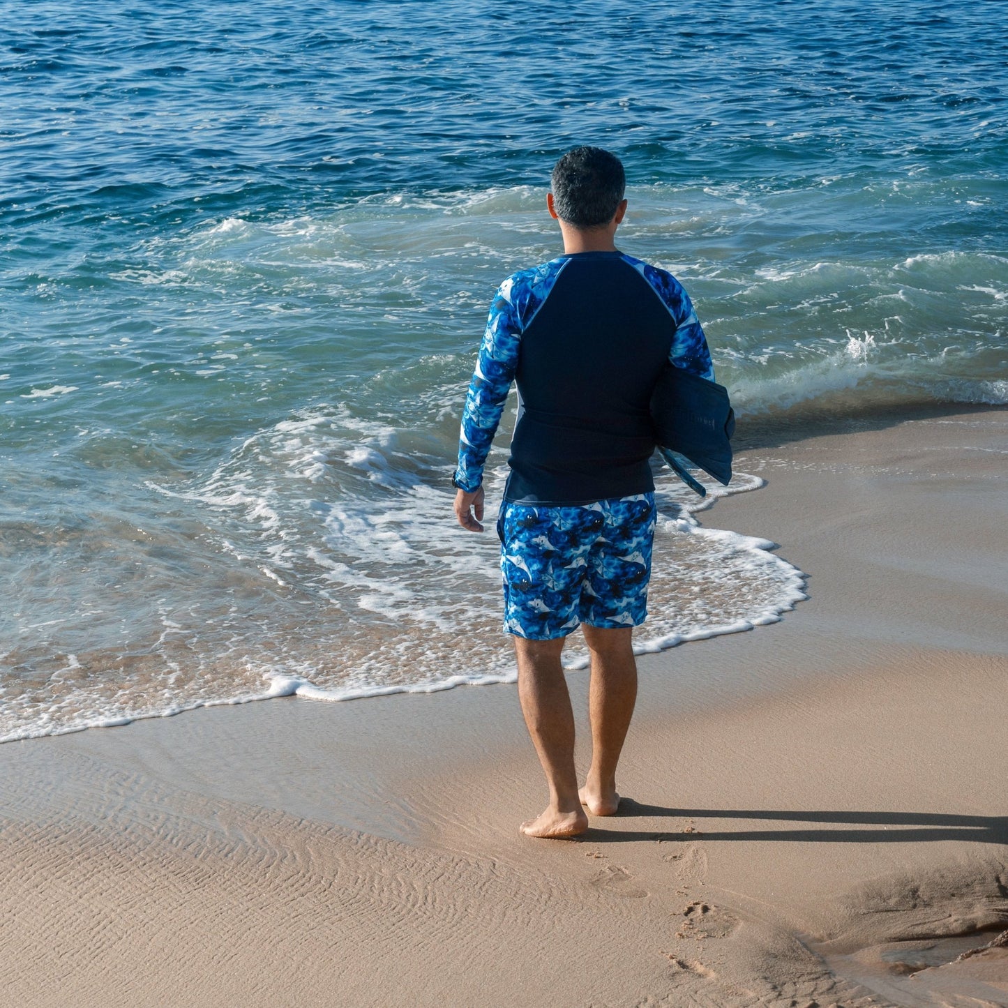 Salinity Swimwear Starry Manta Ray Men's Swim Trunks Swim Trunks