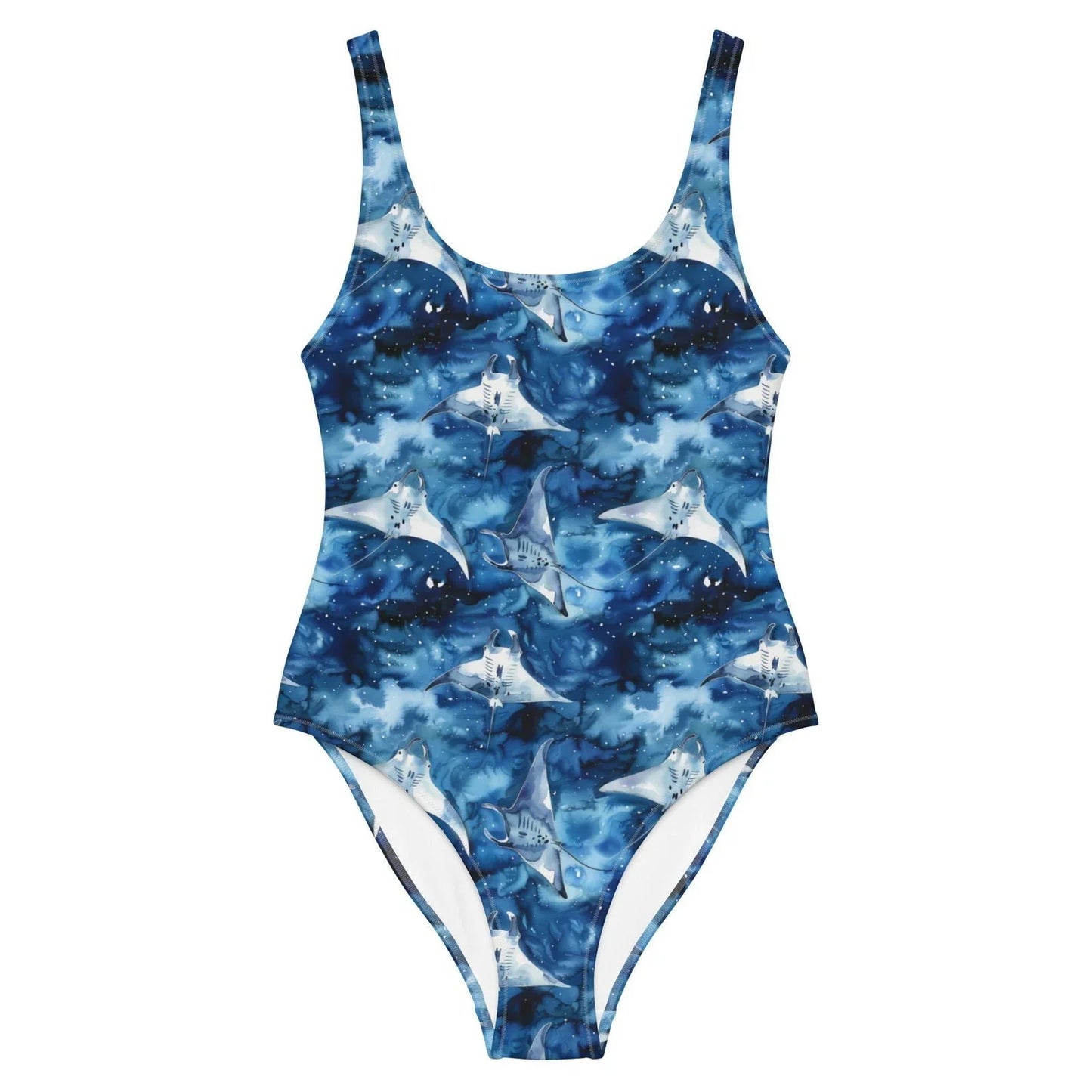Starry Manta Ray One-Piece Swimsuit - Salinity Swimwear