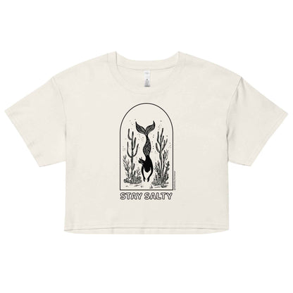 Salinity Swimwear Stay Salty Women’s Crop Top T-Shirt