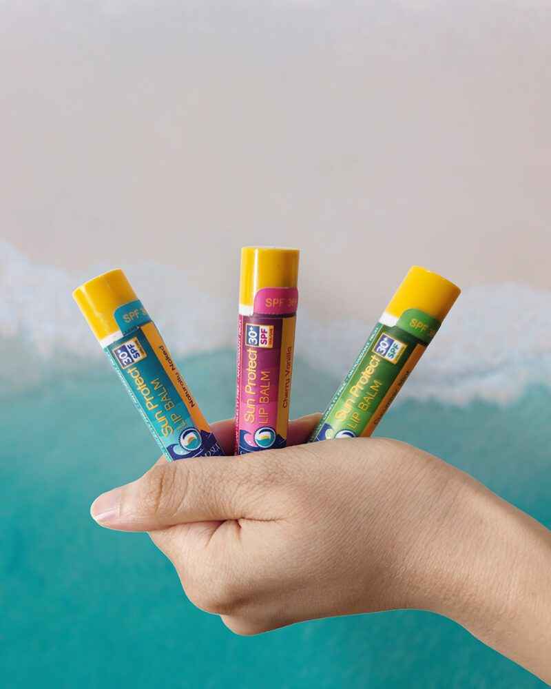Salinity Swimwear Sun Protect Lip Balm 3 Pack simple