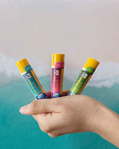 Salinity Swimwear Sun Protect Lip Balm 3 Pack simple
