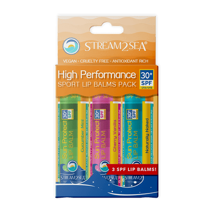 Salinity Swimwear Sun Protect Lip Balm 3 Pack simple