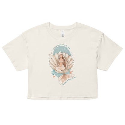 Salinity Swimwear Test My Waters Women’s Crop Top T-Shirt