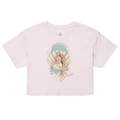 Salinity Swimwear Test My Waters Women’s Crop Top T-Shirt