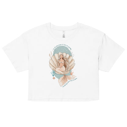 Salinity Swimwear Test My Waters Women’s Crop Top T-Shirt