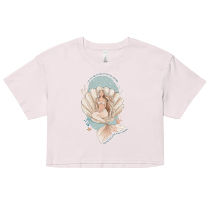 Salinity Swimwear Test My Waters Women’s Crop Top T-Shirt