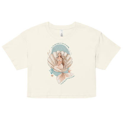 Salinity Swimwear Test My Waters Women’s Crop Top T-Shirt