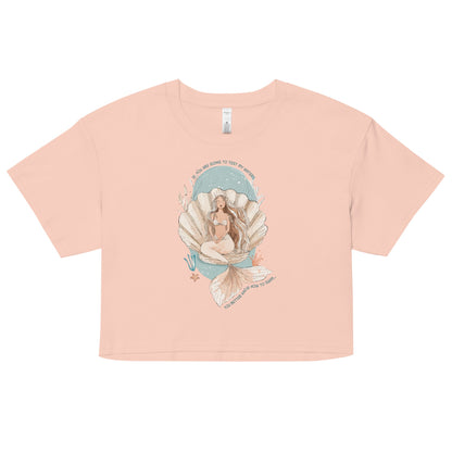 Salinity Swimwear Test My Waters Women’s Crop Top T-Shirt