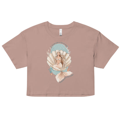 Salinity Swimwear Test My Waters Women’s Crop Top T-Shirt