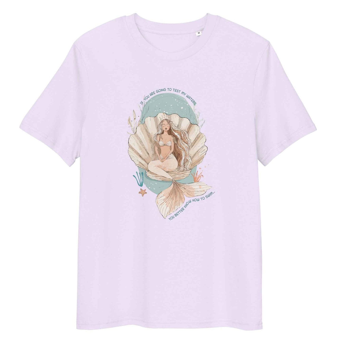 Salinity Swimwear Test My Waters Women’s Organic Cotton T-Shirt T-Shirt