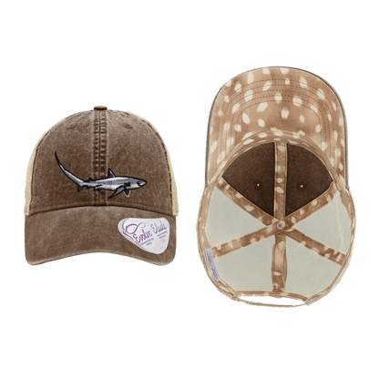 Salinity Swimwear Thresher Shark Ponytail Mesh Cap Hat