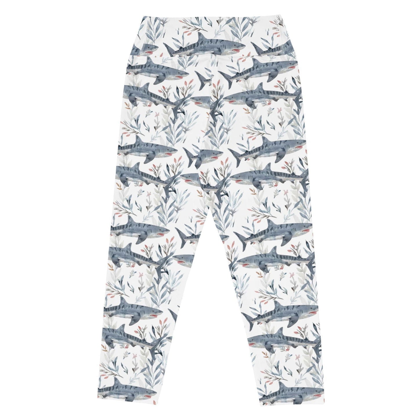 Tiger Shark Bloom Capri Swim Leggings - Salinity Swimwear