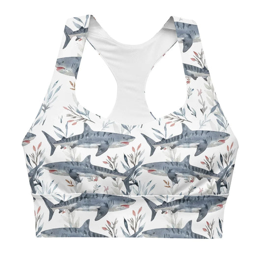 Tiger Shark Bloom Eco Sports Bra Top - Salinity Swimwear