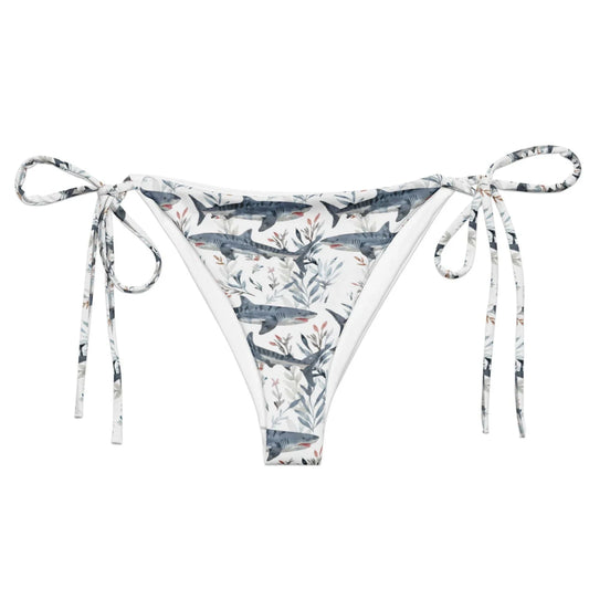 Tiger Shark Bloom Eco String Bikini Bottom - Salinity Swimwear