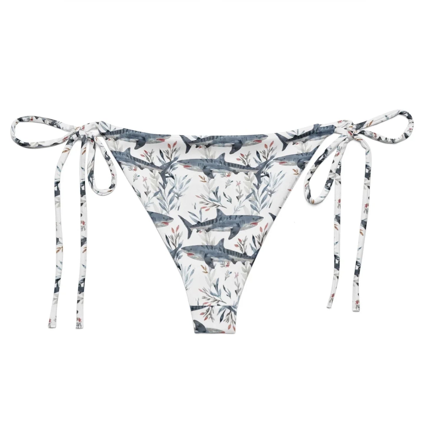 Tiger Shark Bloom Eco String Bikini Bottom - Salinity Swimwear