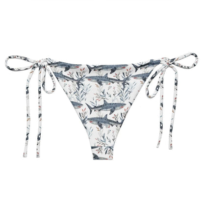 Tiger Shark Bloom Eco String Bikini Bottom - Salinity Swimwear