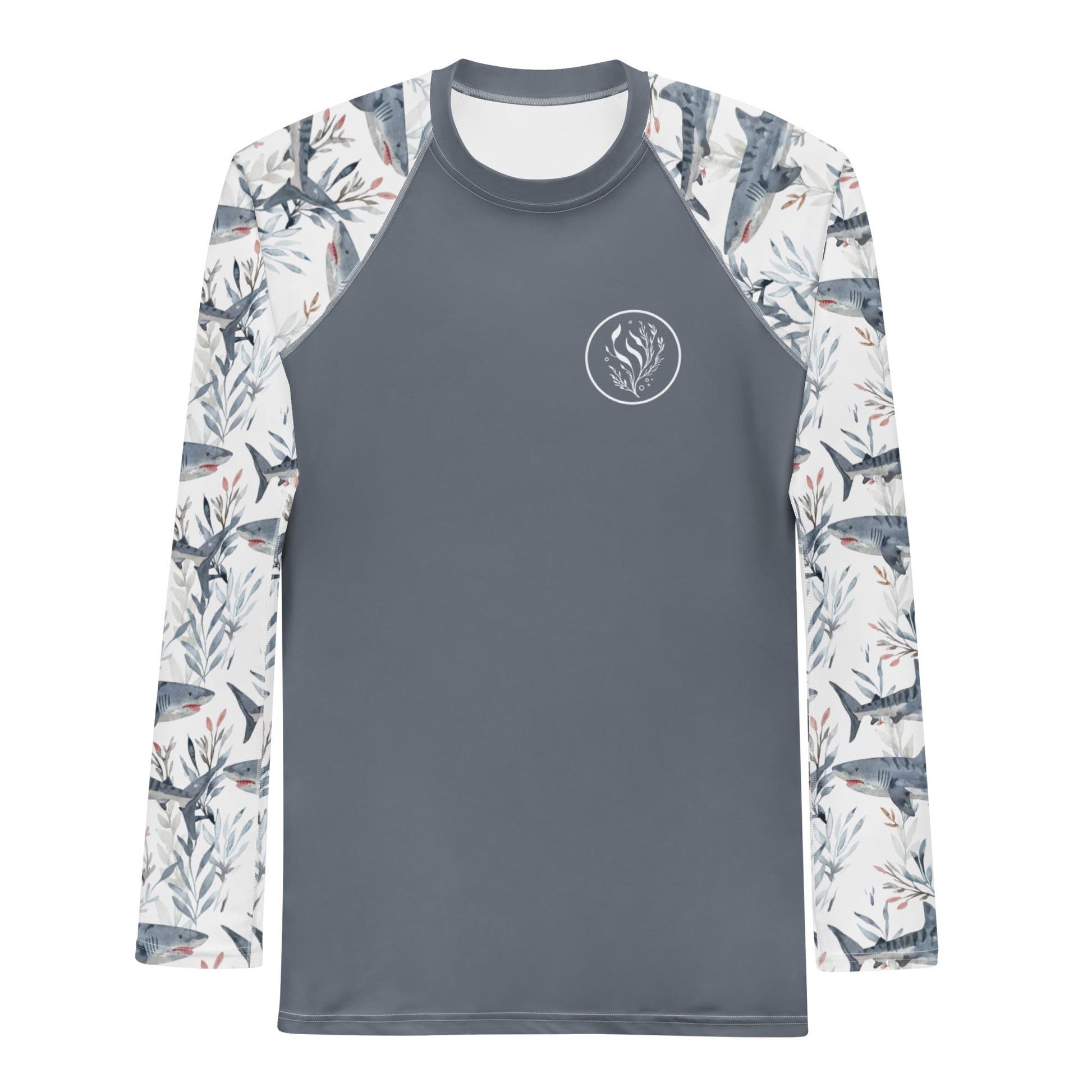 Tiger Shark Bloom Men's Rash Guard - Salinity Swimwear