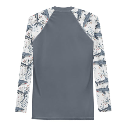 Tiger Shark Bloom Men's Rash Guard - Salinity Swimwear