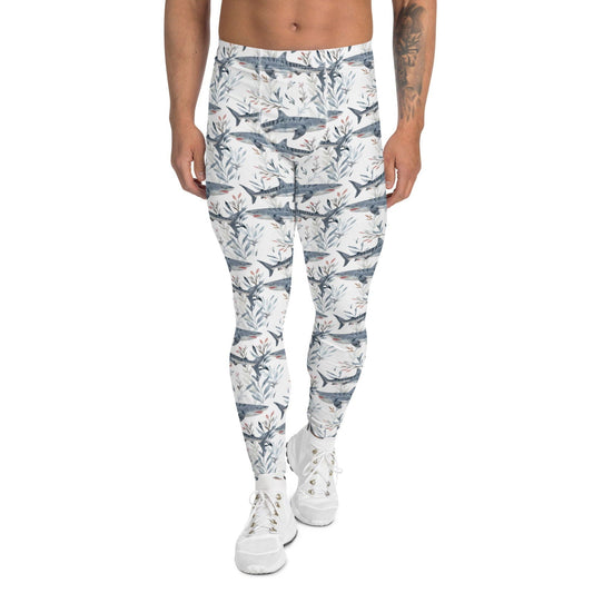 Salinity Swimwear Tiger Shark Bloom Men's Swim Leggings Leggings