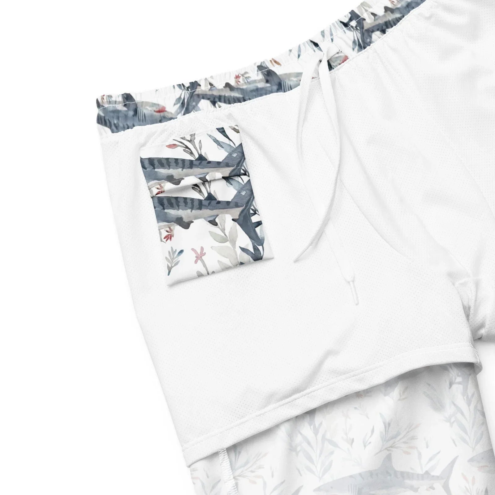 Salinity Swimwear Tiger Shark Bloom Men's Swim Trunks Swim Trunks
