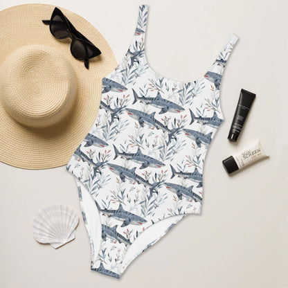 Salinity Swimwear Tiger Shark Bloom One - Piece Swimsuit One - Piece Swimsuit
