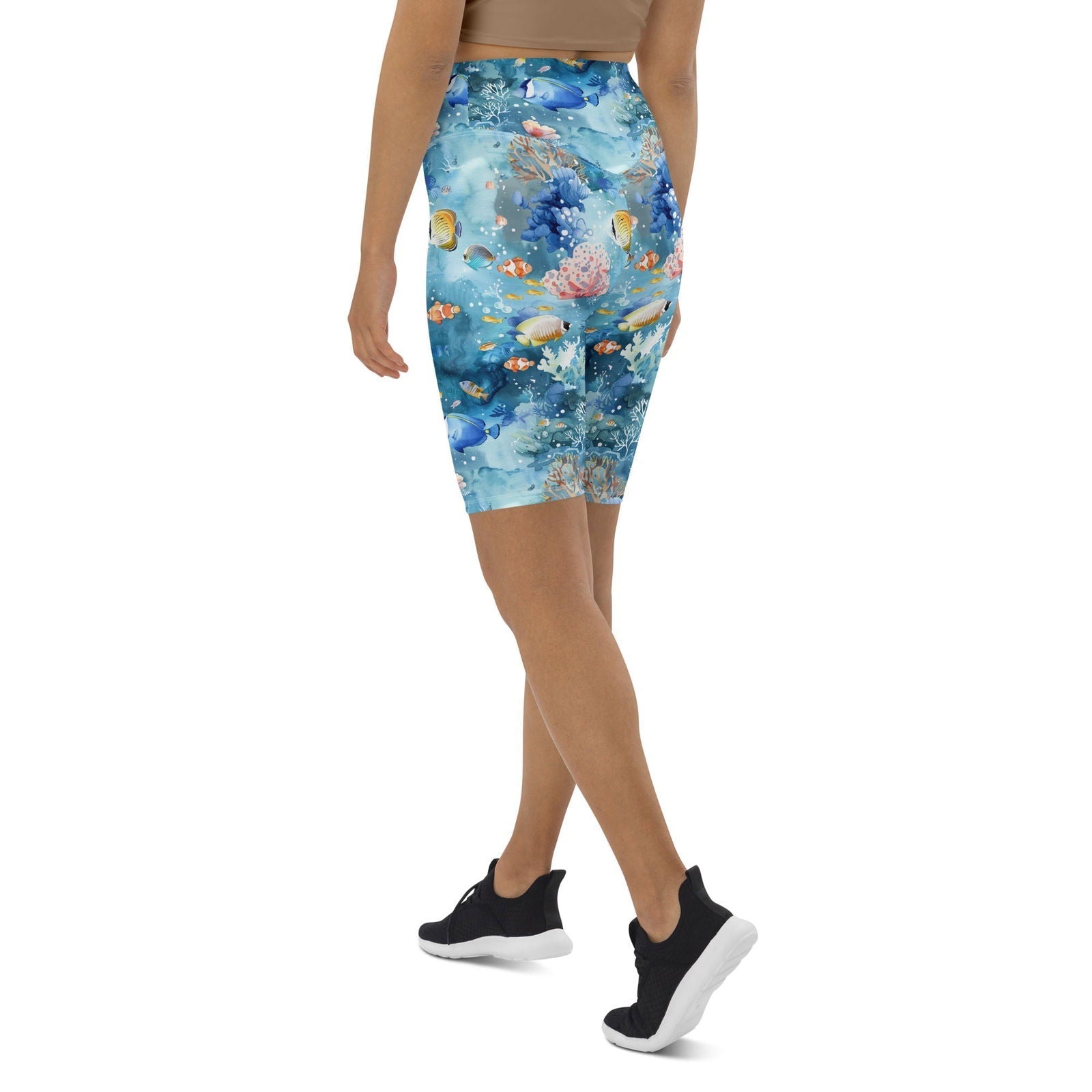 Salinity Swimwear Tropical Reef Fish 8" Inch Shorts Shorts