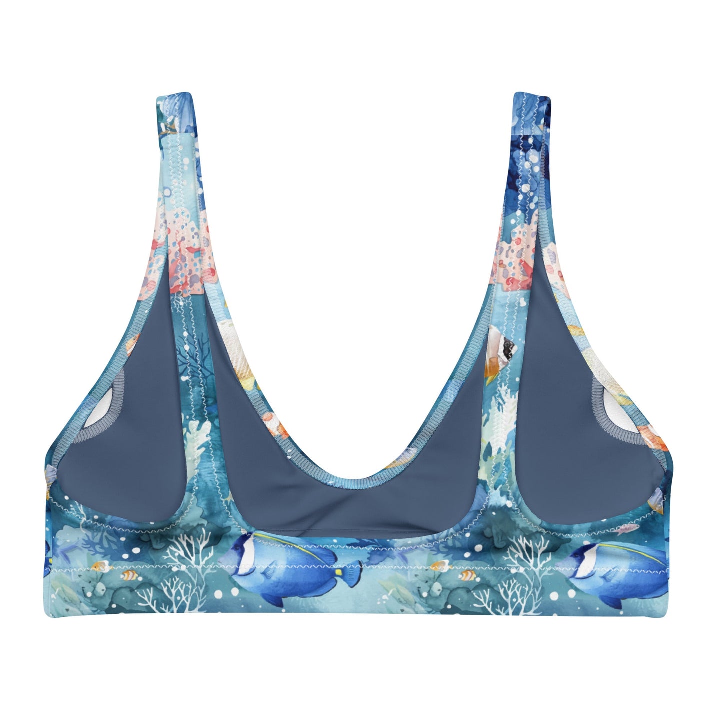 Salinity Swimwear Tropical Reef Fish Eco Bikini Top Bikini Top