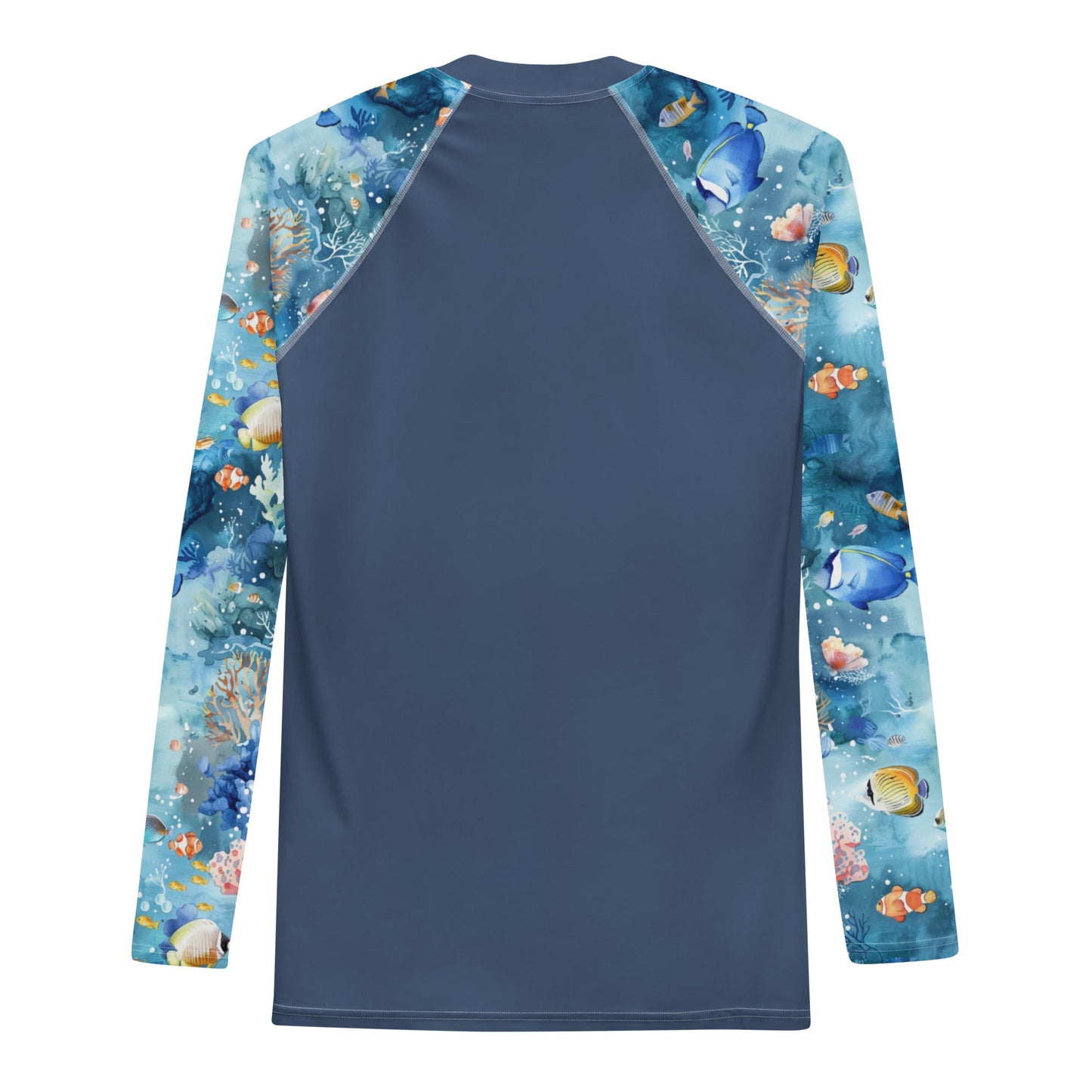 Salinity Swimwear Tropical Reef Fish Men's Rash Guard Rash Guard