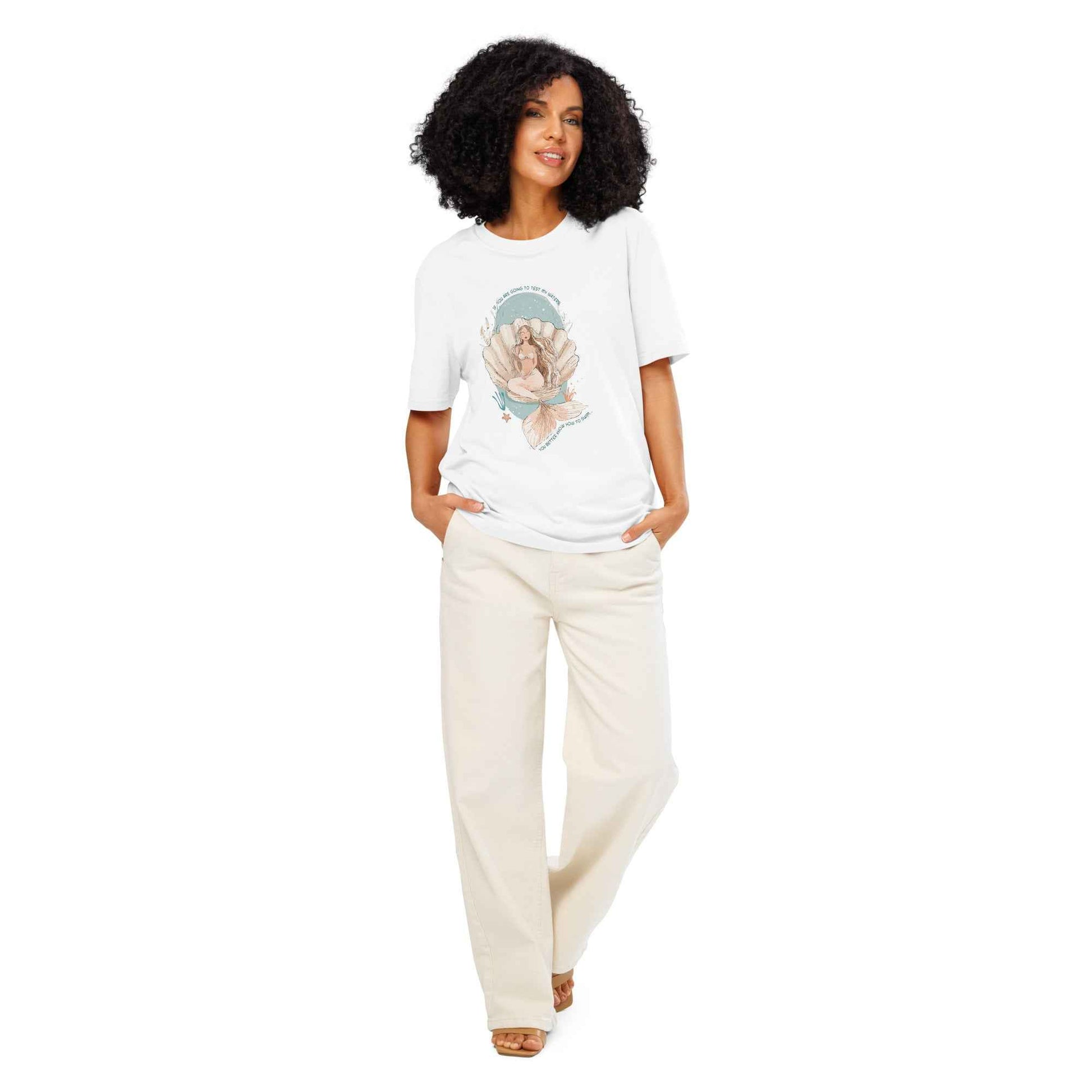 Test My Waters Women’s Organic Cotton T-Shirt