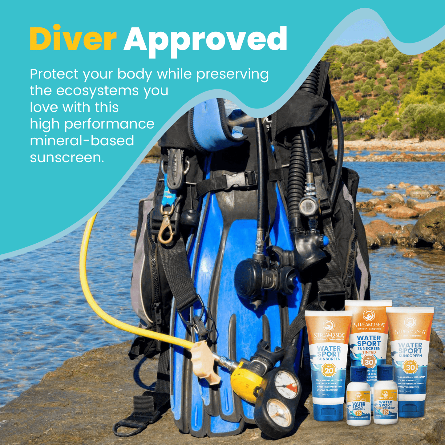 Salinity Swimwear Water Sport Sunscreen SPF 30 Sport Sunscreen SPF 30