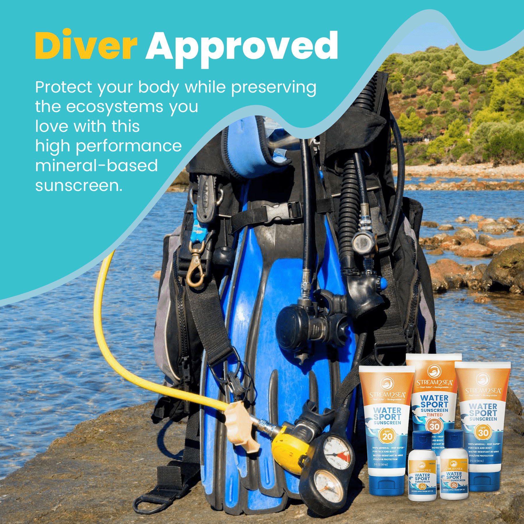 Salinity Swimwear Water Sport Sunscreen SPF 30 Sport Sunscreen SPF 30