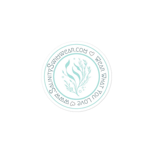 Salinity Swimwear Wear What You Love Sticker