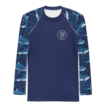 Whale Shark Dream Men's Rash Guard - Salinity Swimwear
