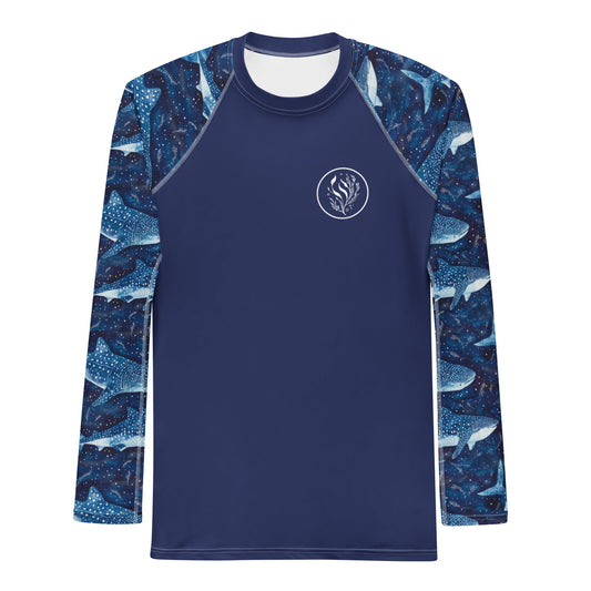 Whale Shark Dream Men's Rash Guard - Salinity Swimwear