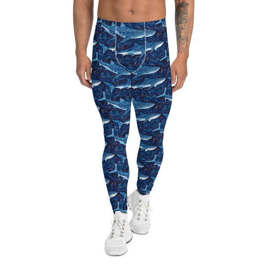 Salinity Swimwear Whale Shark Dream Men's Swim Leggings Leggings
