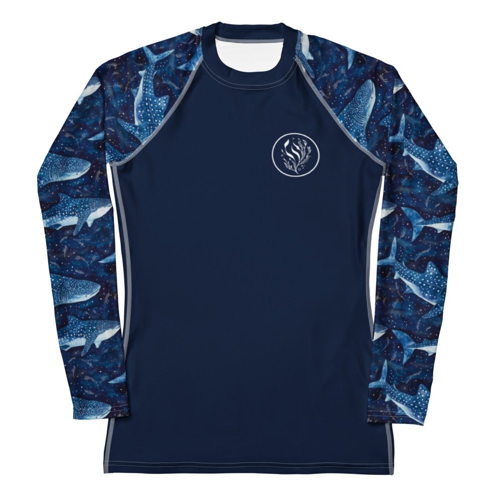 Salinity Swimwear Whale Shark Dream Women's Rash Guard Solid Rash Guard