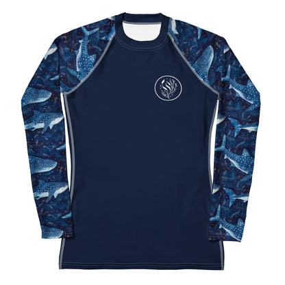 Salinity Swimwear Whale Shark Dream Women's Rash Guard Solid Rash Guard