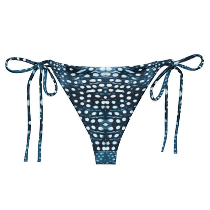 Salinity Swimwear Whale Shark Mosaic Eco String Bikini Bottom Bikini Bottom
