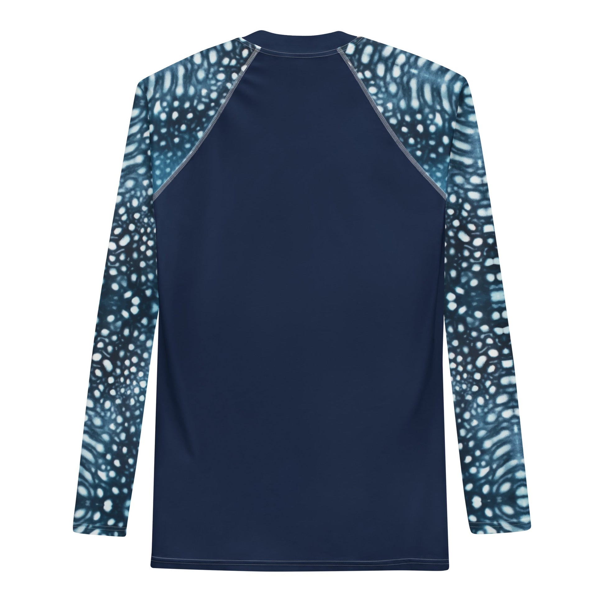 Whale Shark Mosaic Men's Rash Guard - Salinity Swimwear