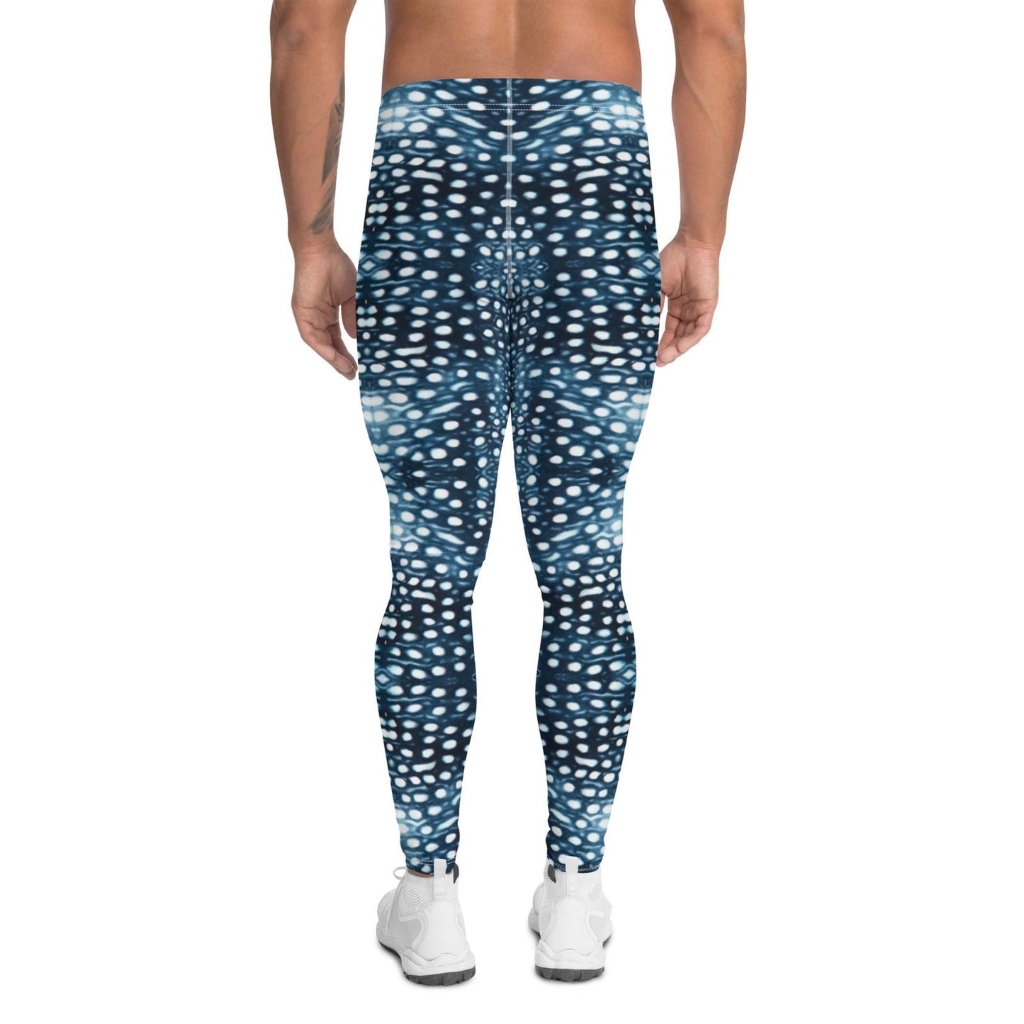 Salinity Swimwear Whale Shark Mosaic Men's Swim Leggings Leggings
