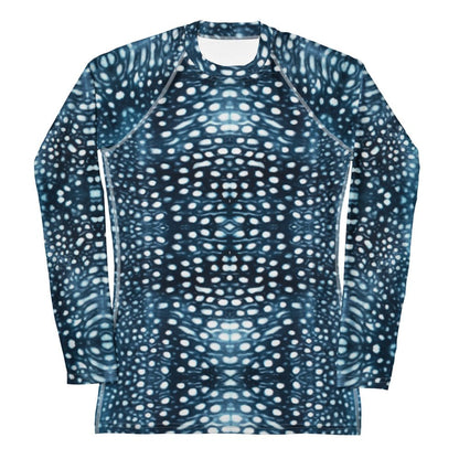 Salinity Swimwear Whale Shark Mosaic Women's Rash Guard Rash Guard