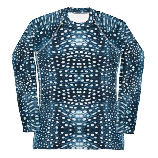 Salinity Swimwear Whale Shark Mosaic Women's Rash Guard Rash Guard